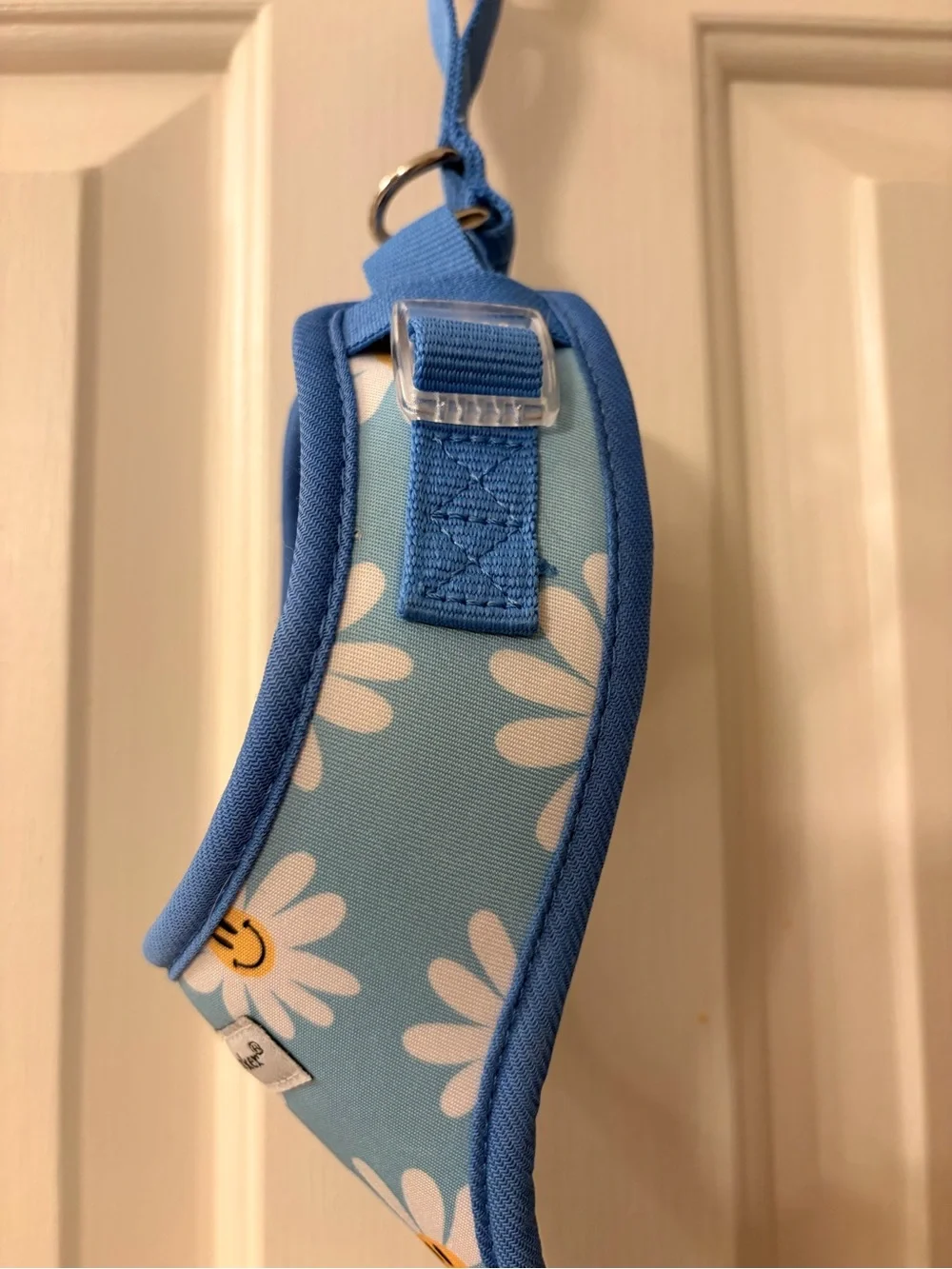 Harry Barker Blue Daisy Dog Harness - Smiley Flower Design | Small